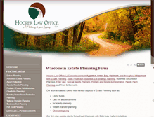 Tablet Screenshot of hooperlawoffice.com